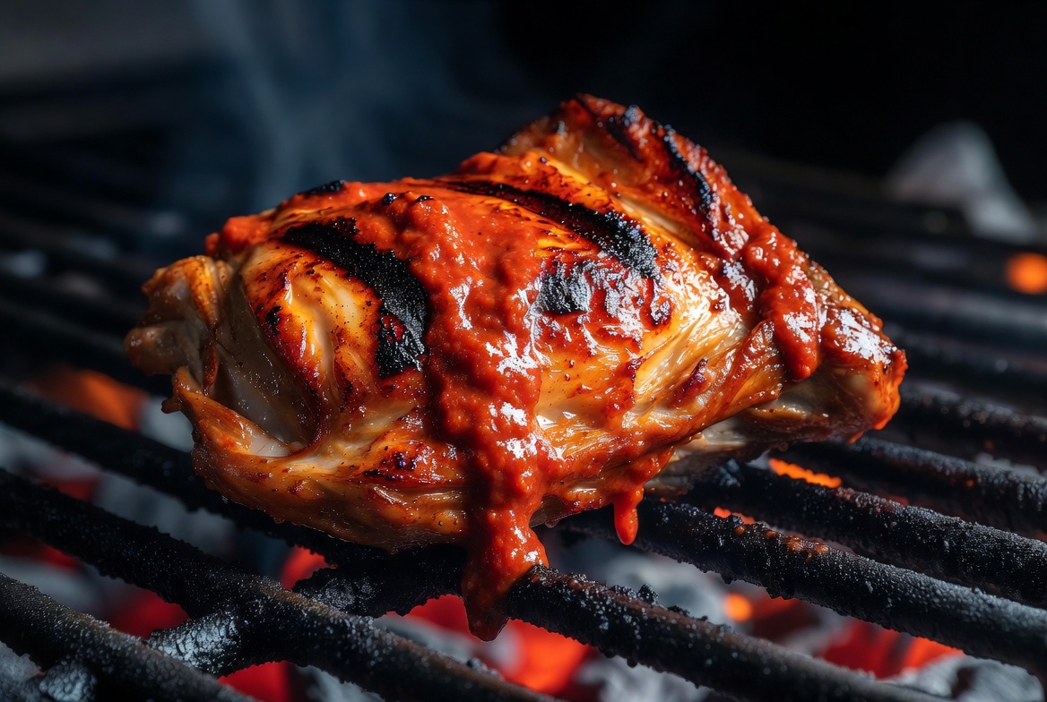 Peri-peri chicken platter at Fiestas Chicken restaurant